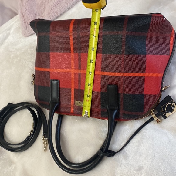 Kate Spade shoulder bag, red, black, and slightly orange - Picture 6 of 9